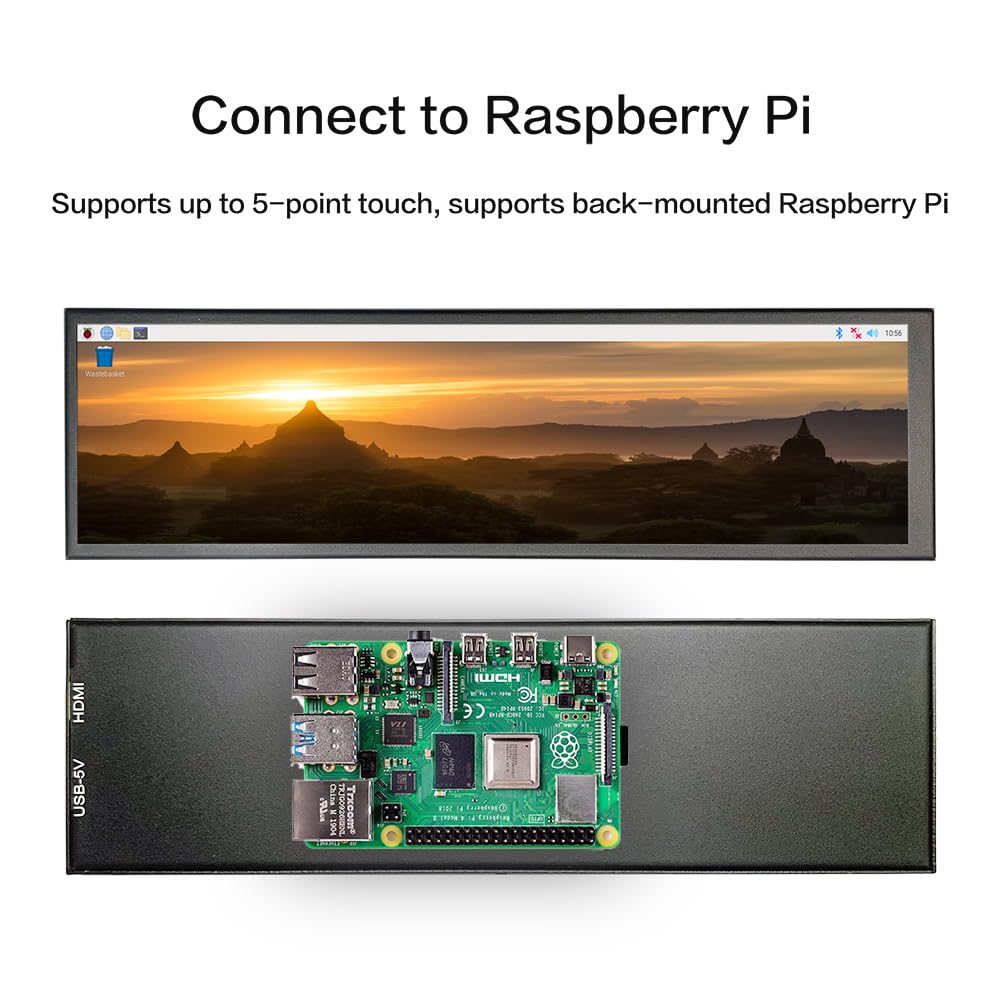 Amazon.co.jp: LESOWN 8.8インチ ウルトラワイドモニター ストレッチ